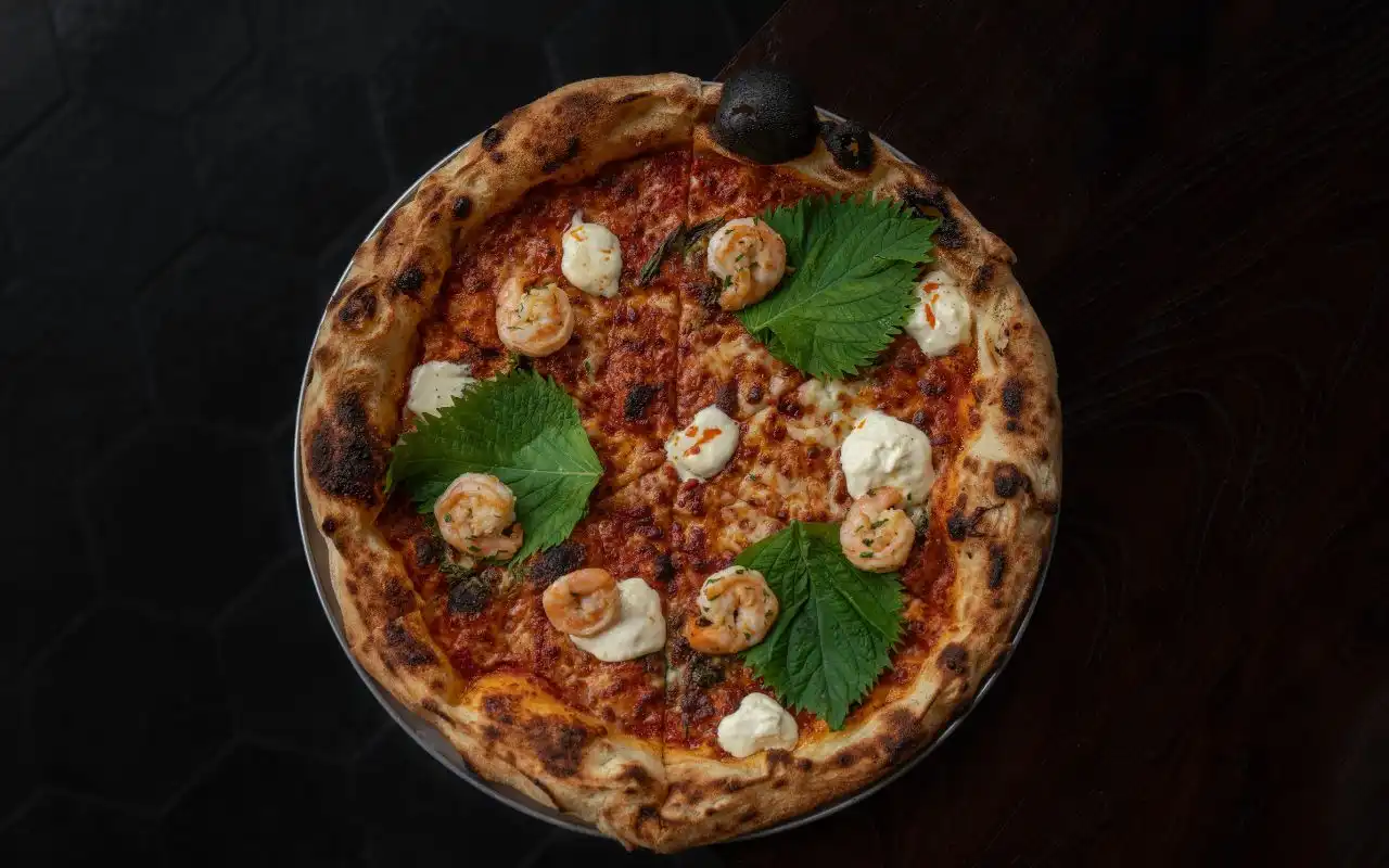 JAPANESE PRAWN MARGHERITA| BUZO