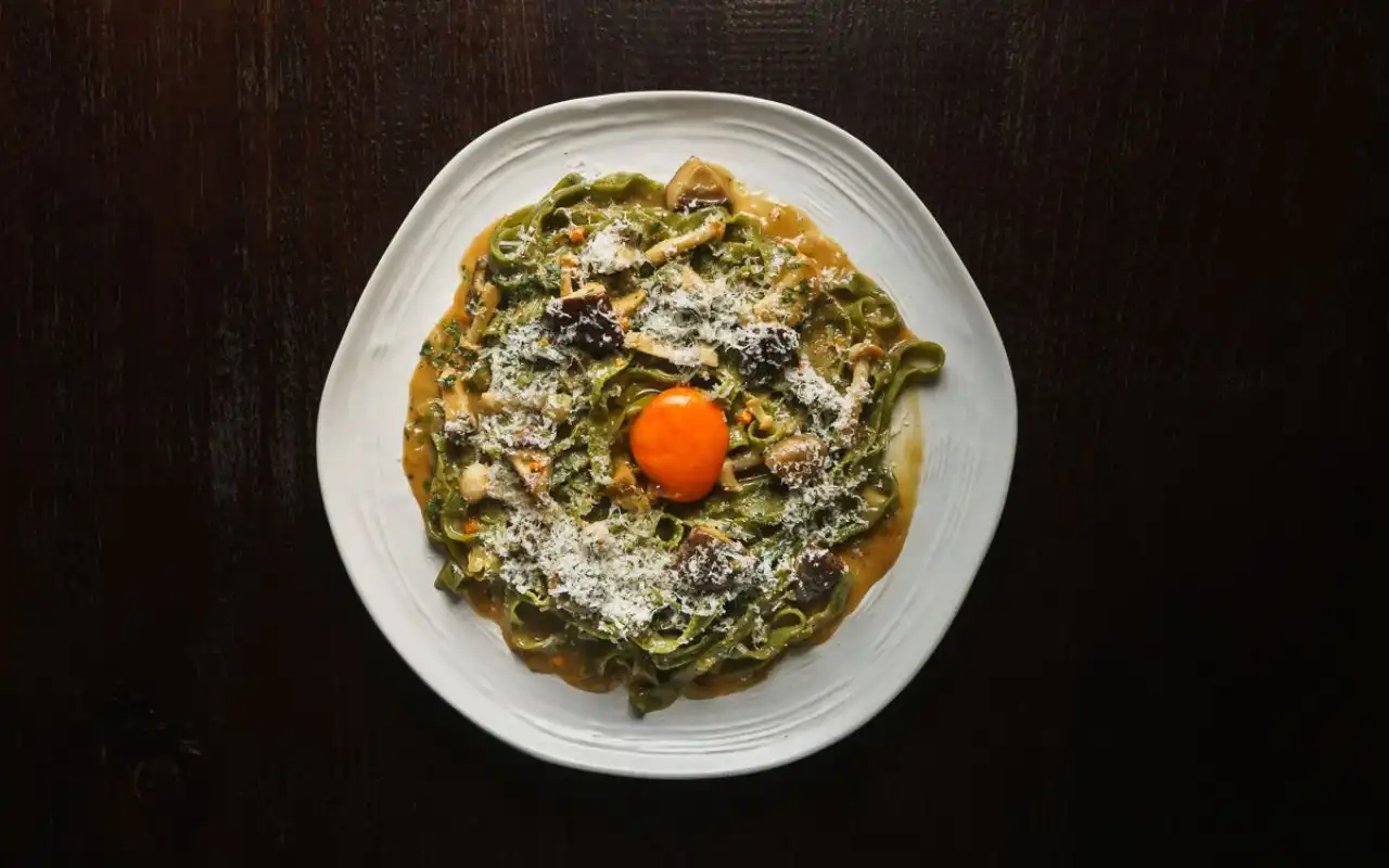 SPINACH FETTUCINE | BUZO